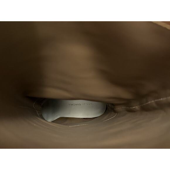 New Loeffler Randall Goldy Knee High Tall Leather Boots Brown Safri US 9 $695 - Picture 7 of 9